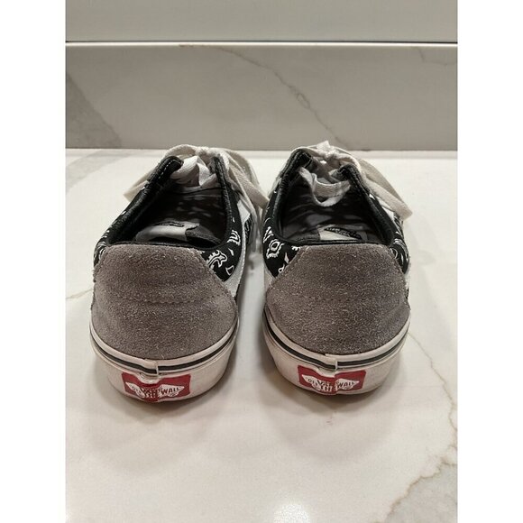 Vans Paisley Grey Suede Uni-Sex Shoes Size M 7 W 8.5 - Picture 4 of 7